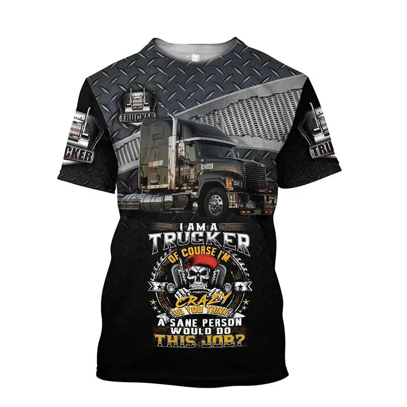 Camiseta Para Hombre TShirt-People - Diseño De Camión, Algodón 100%