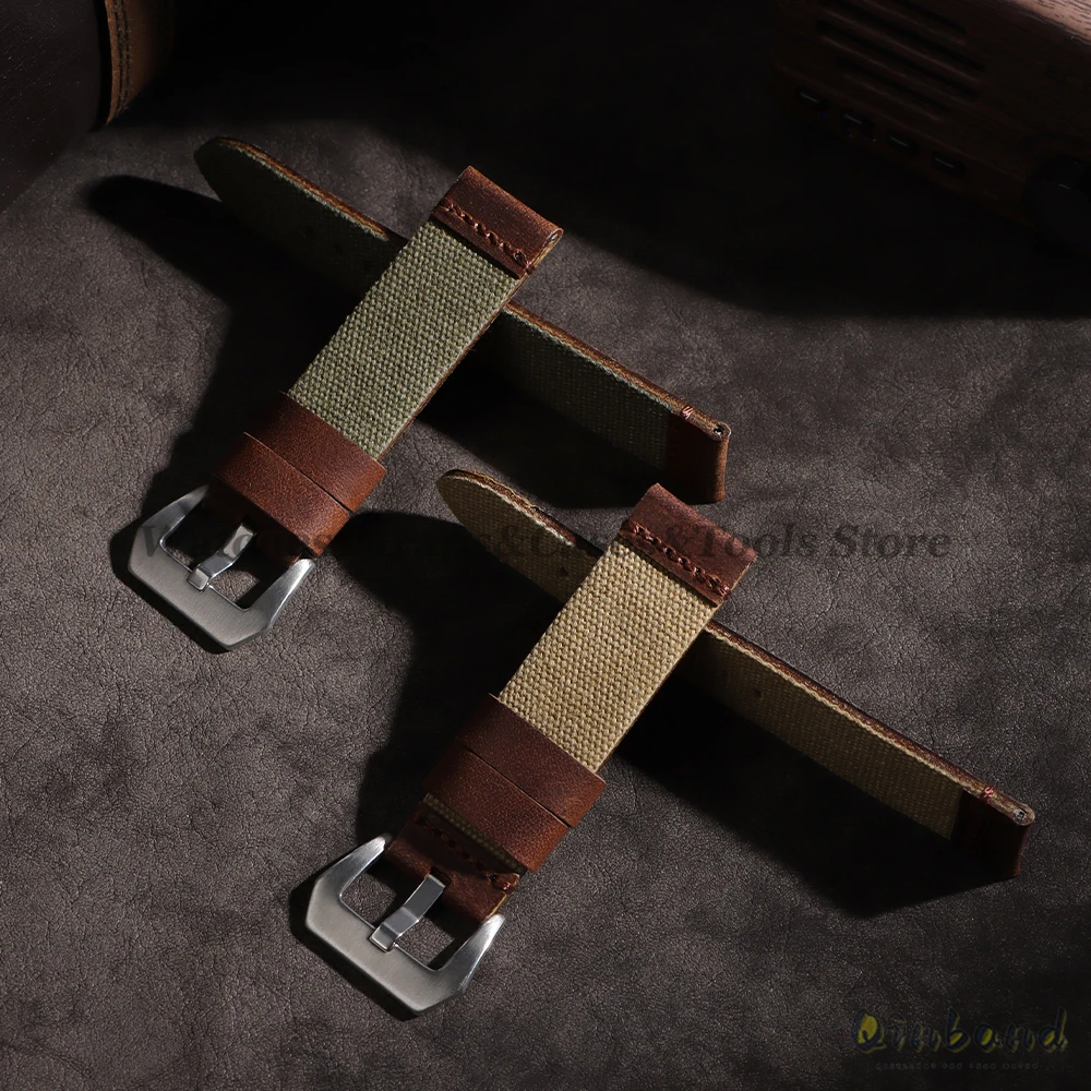 Durable Nylon Watch Strap - High Quality Retro Wristband