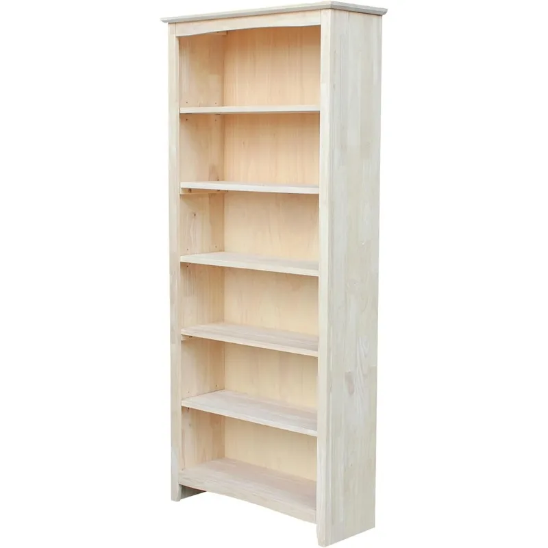 

International Concepts Bookcase, 72-Inch, Unfinished