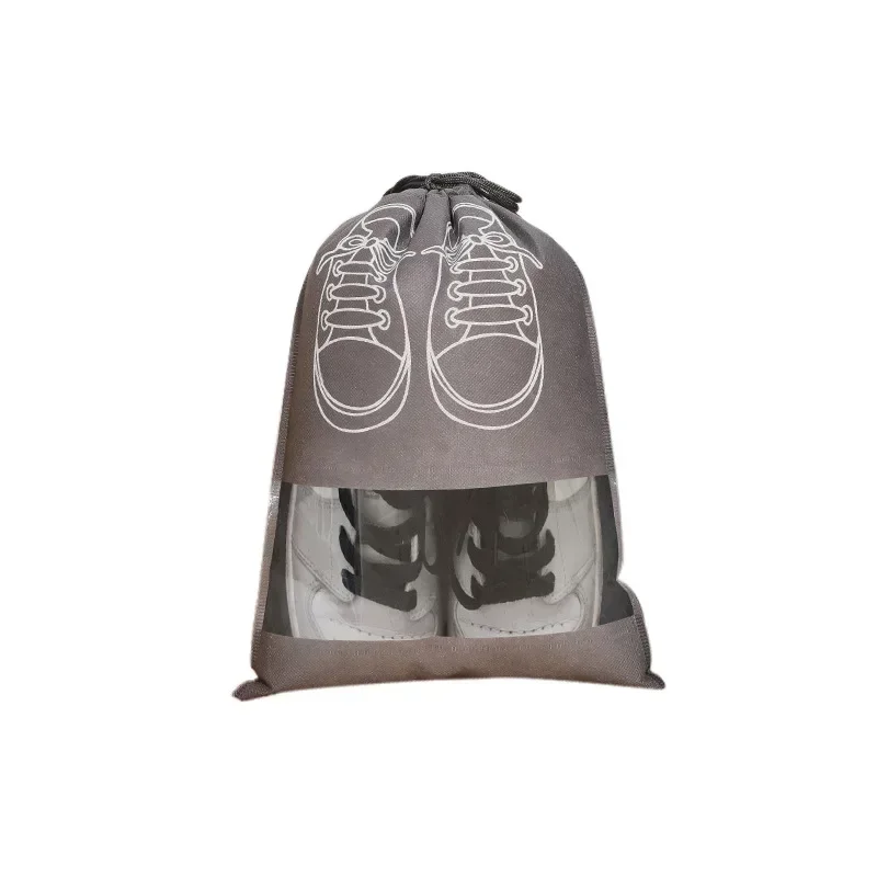 Водонепроницаемая нетканая ткань, портативная сумка-органайзер для хранения обуви для детей и взрослых, дышащая, быстросохнущая
