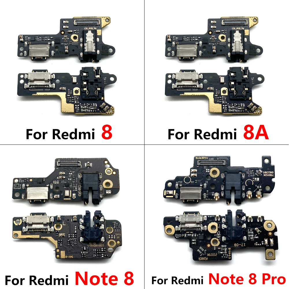 USB Charger Port Board For Xiaomi Redmi K30 4G 5G 9A 9C 8A Note 7 8 9 Pro 8T 9S 9T