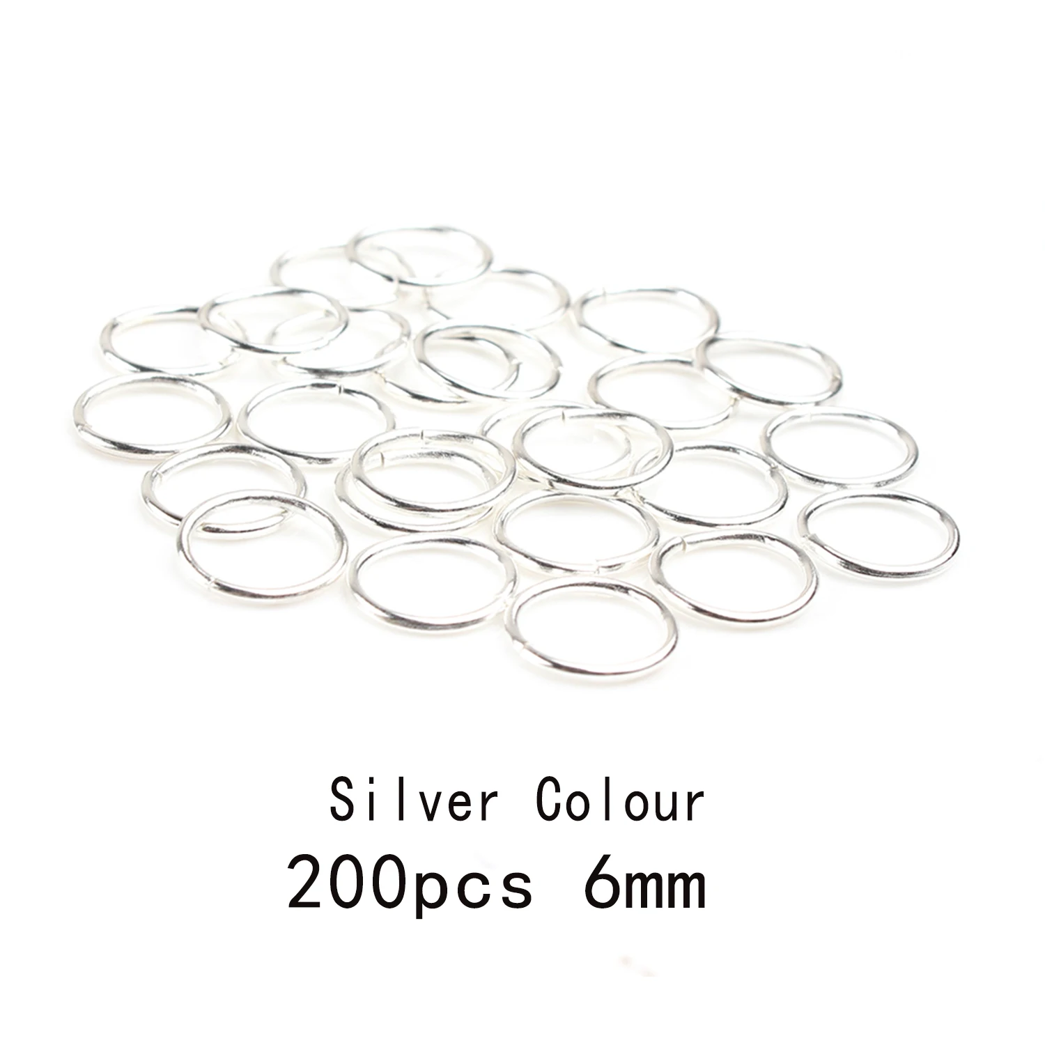 3-12mm Gold Silber Kupferfarbene Spaltringe Verbinder Schleifen Offene Biegeringe Metall Für Diy Schmuckherstellung Zubehör – Detail 24