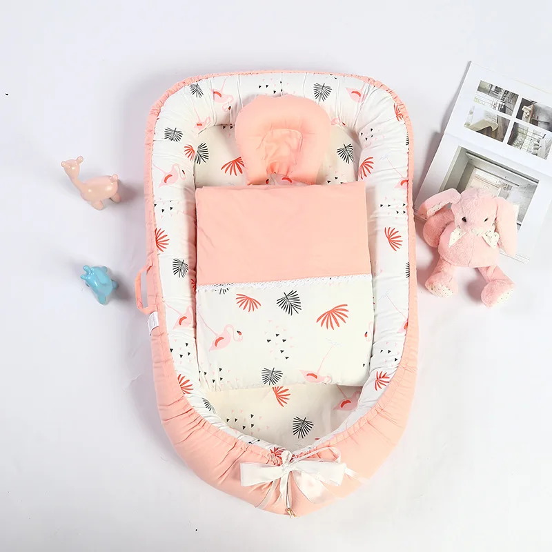 Baby Nest Bed Sleeper Mint Co Pod Newborn Snuggle Cocoon Crib Bed New Sleep  