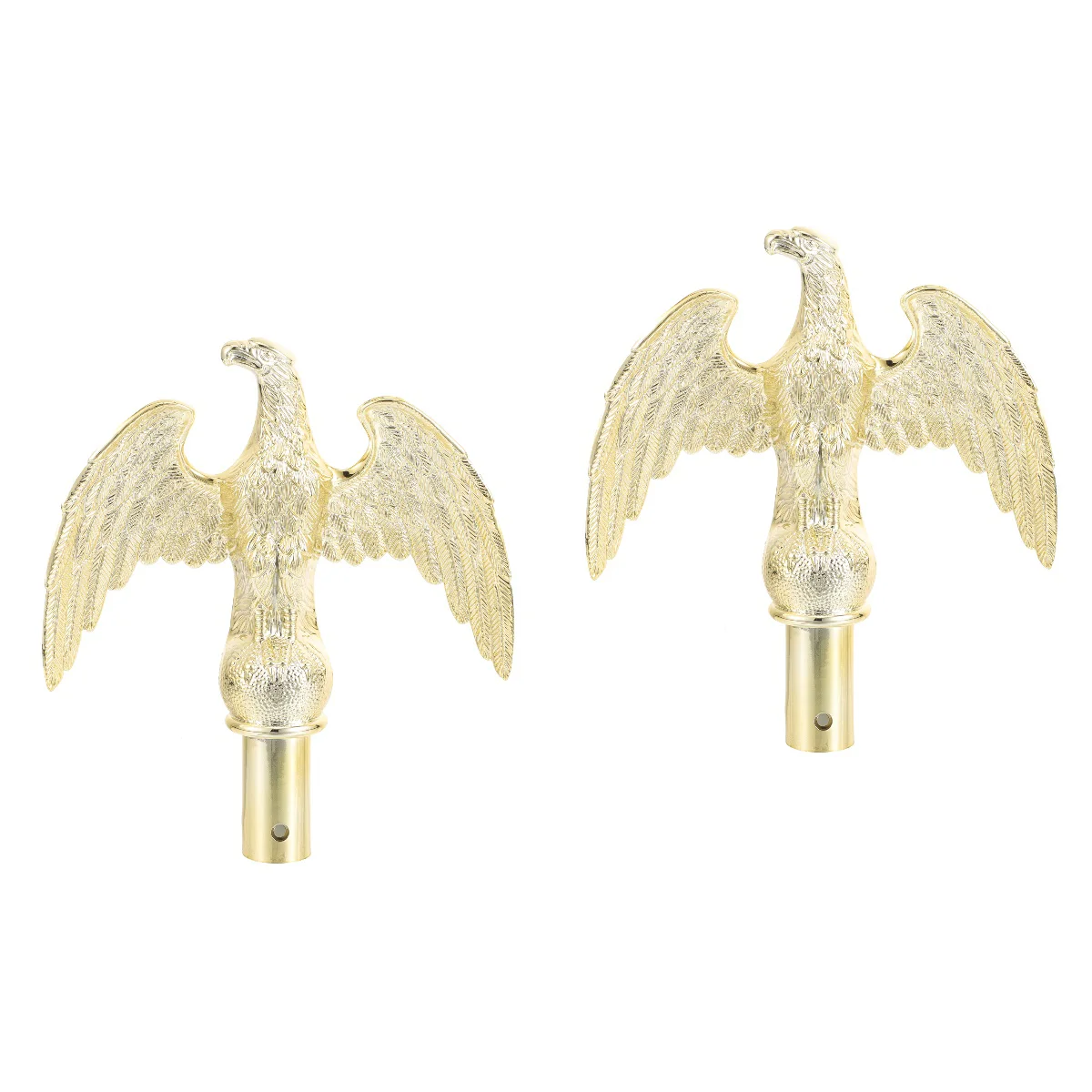 

Outdoor Flagpole Head Eagle Clip Garden Topper Parts for Crafts Decor Plastic Finial