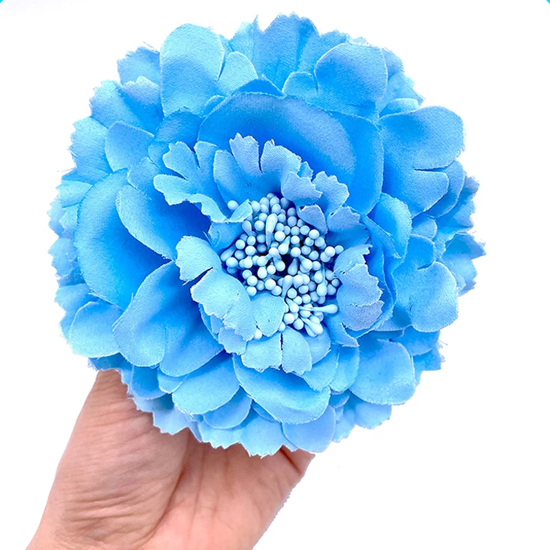 Bride Hair Accessories Wedding Single Party Shooting Props Floral Fall Peony Hair Flower Clips Brooch Boutique Accessories