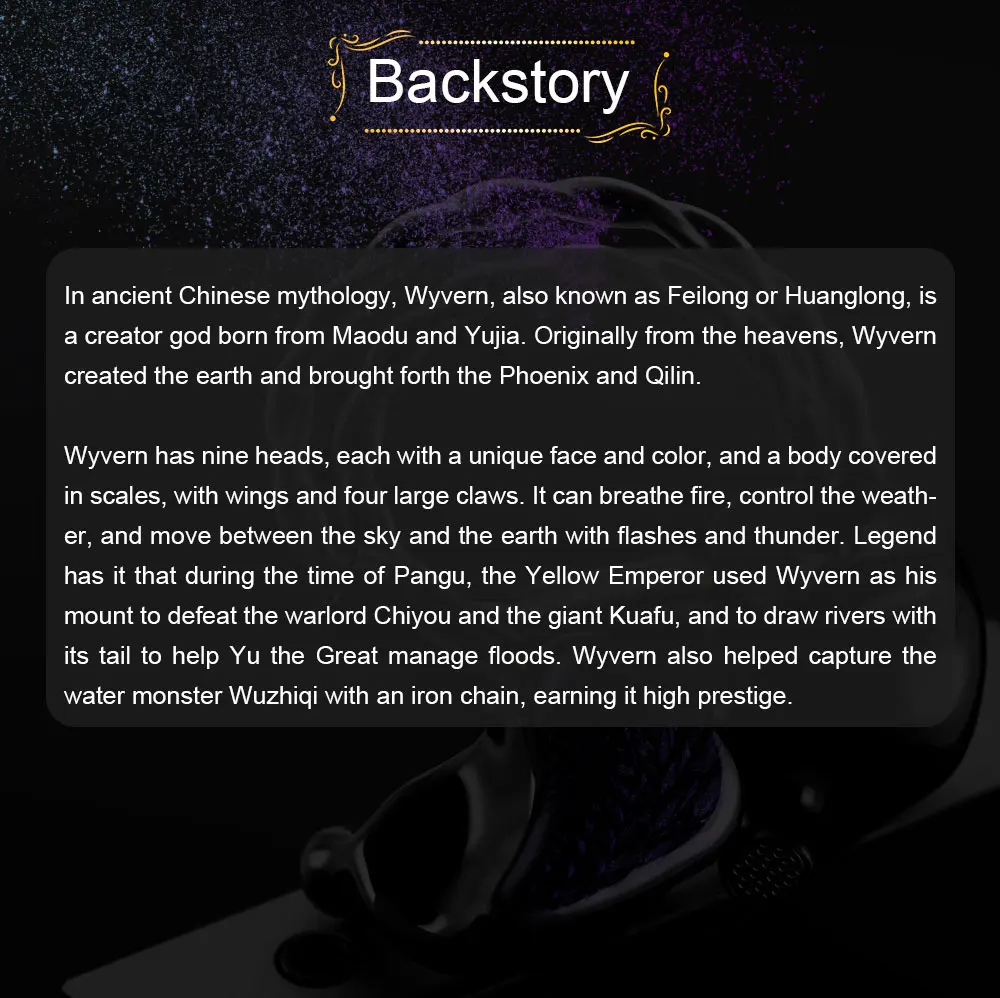 Kinera Celest Wyvern Black Earphone description image 2
