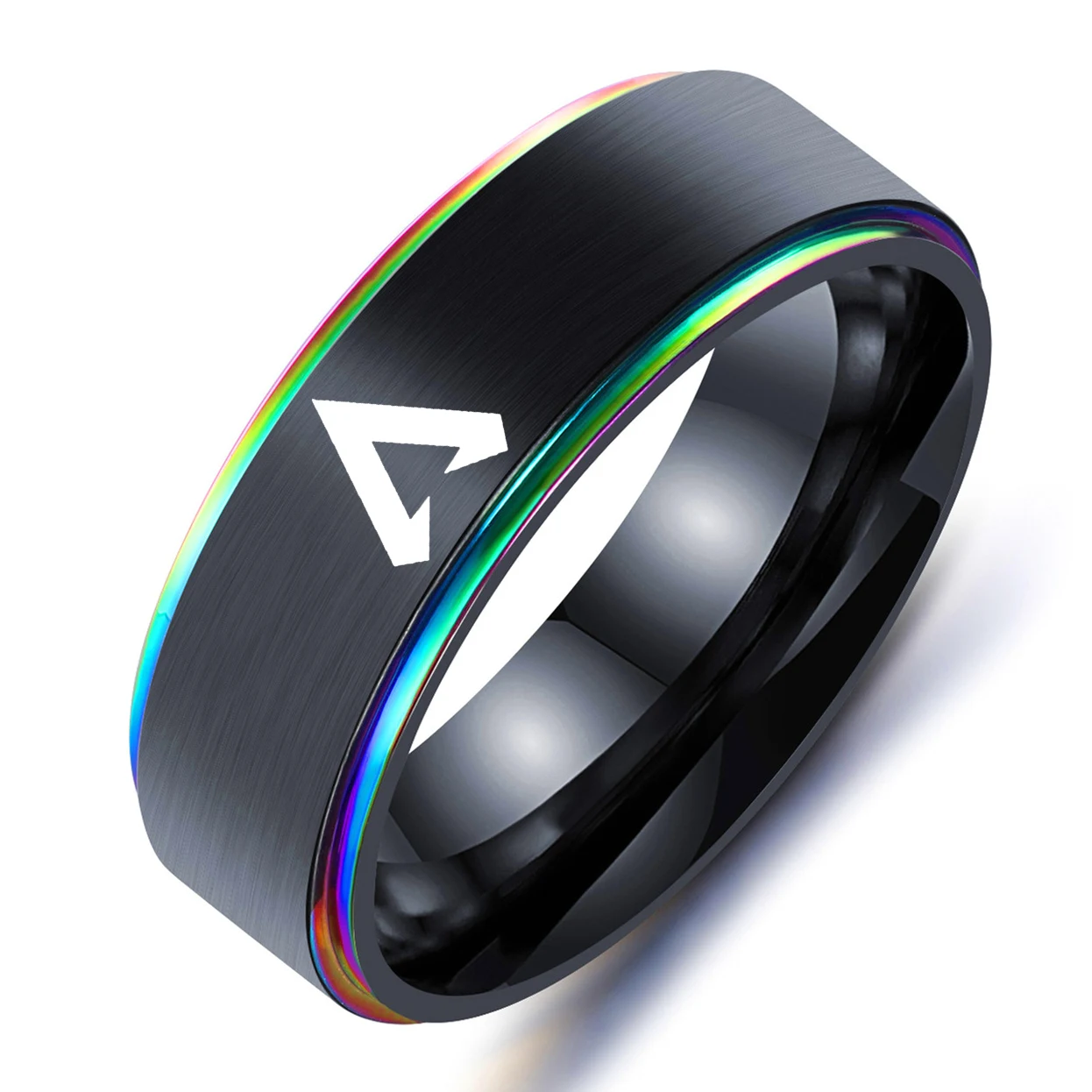 Hot Game Apex Legends Ring Titanium Steel Hero Ring Stainless Steel Ring for Freind Best Gift Ring Championship Rings 