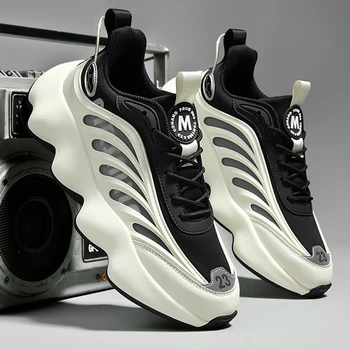 Alternative view of fashion Men shoes Sneakers Male tenis Luxury shoe Mens casual Shoes Trainer Race Breathable Shoe loafers running Shoes for men
