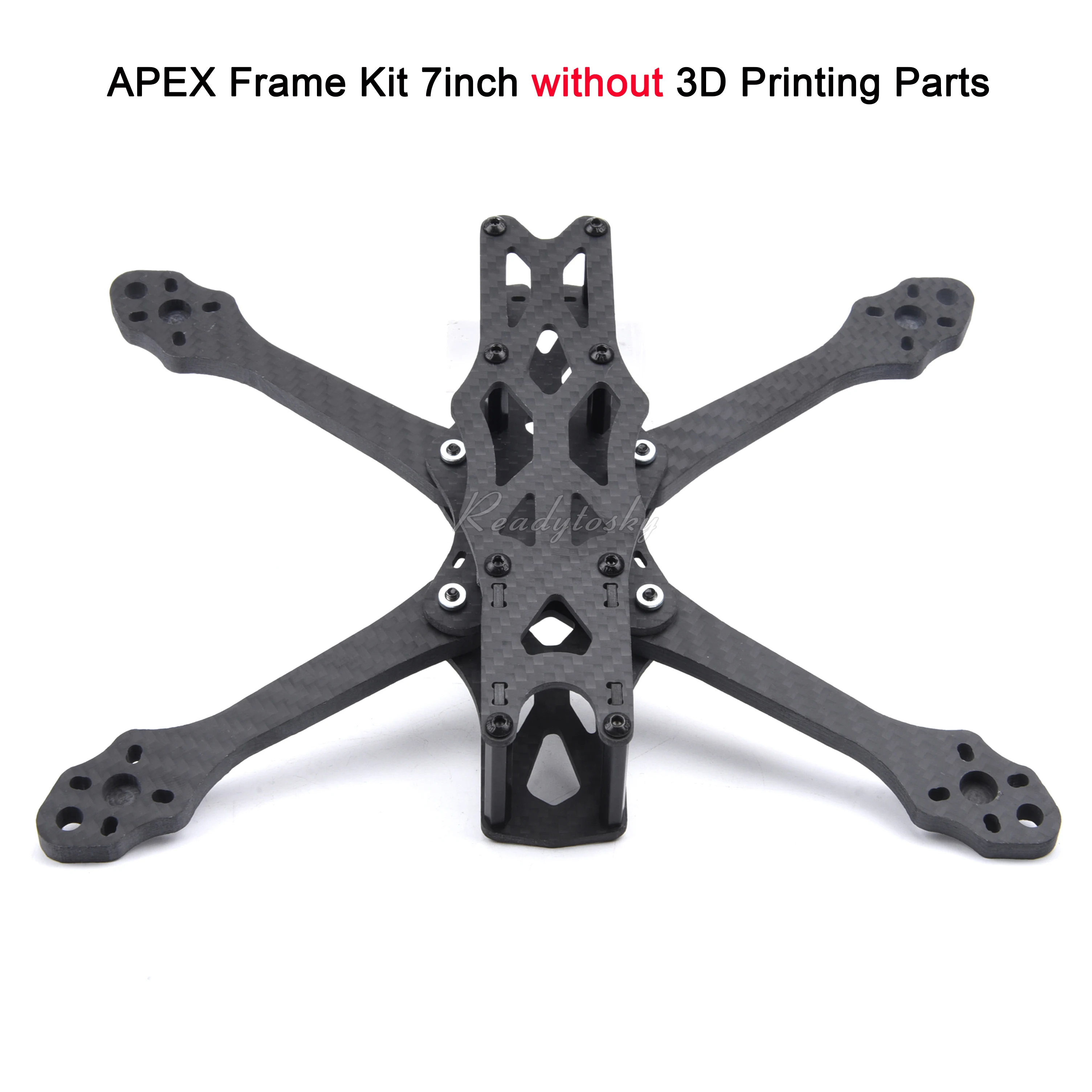 5inch 225mm / 6inch 260mm / 7inch 295mm Carbon Fiber Quadcopter Frame Kit For APEX 7 Inch APEX-HD FPV Freestyle RC Racing Drone 27 Sb2a3b65fa4684bbdb2079cdf67a18be6s 5inch 225mm / 6inch 260mm / 7inch 295mm Carbon Fiber Quadcopter Frame Kit For APEX 7 Inch APEX-HD FPV Freestyle RC Racing Drone
