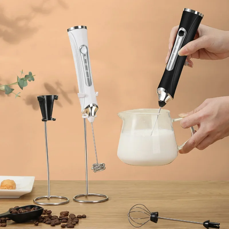 New Home Use Electric Milk Frother Handheld Egg Beater Coffee Frother Milk Mixer Egg Shaker Liquor Shaker Machine