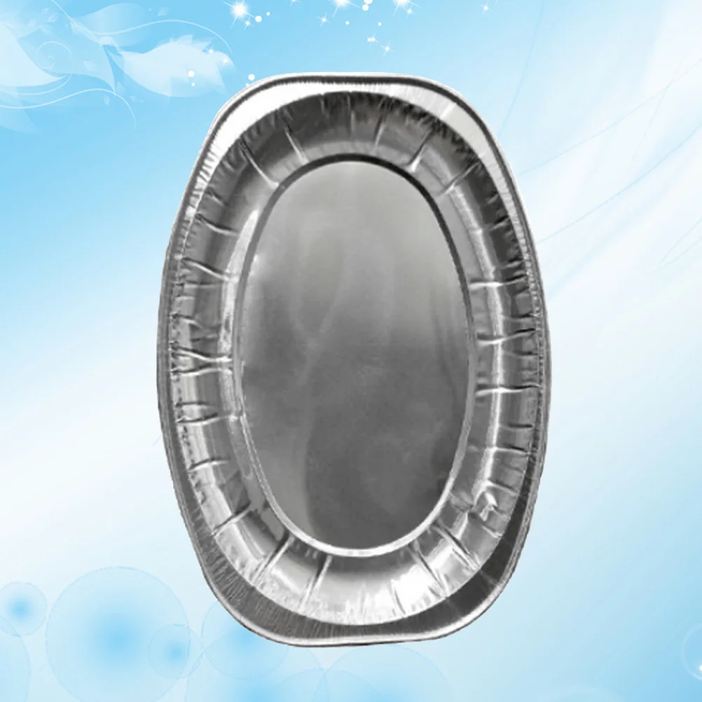 Disposable Dinner Portion Pan Aluminium Foil Tray 20pcs for Catering BBQ Banquet Parties party tableware,disposable food trays