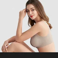 No Underwire Front Open Nursing Bra Soft Breathable Seamless Maternity Clothing Breastfeeding Bras Maternal for Pregnant Women 2