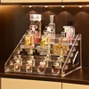 3/5/7 Layers Desktop Perfume Shelf Acrylic Cosmetic Organizer Perfume Storage Rack Bathroom Organizer for Cosmetics 1