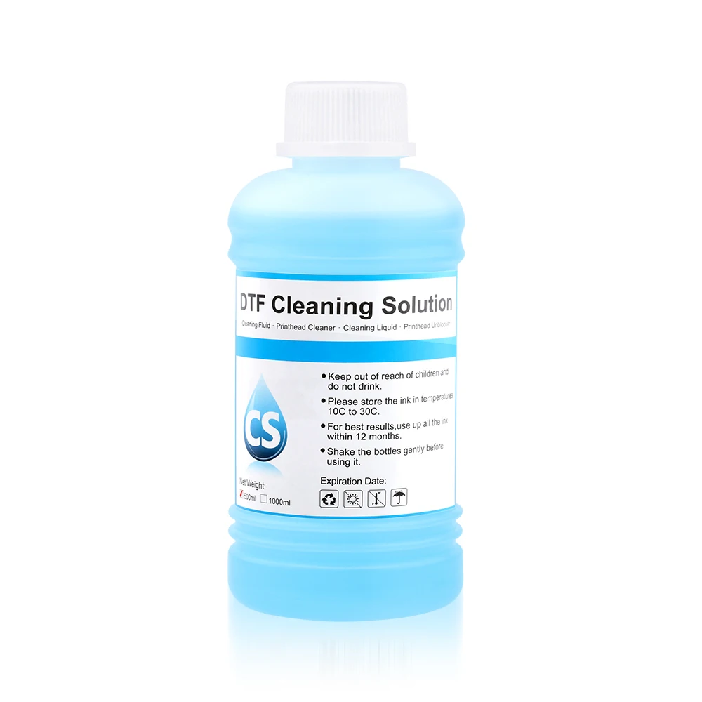 Printer Cleaner 4 volume DTF cleaning Solution for Epson DX4 DX5 DX7 L1800 L805 L800 1390 I3200 DTF ink cleaning Liquid