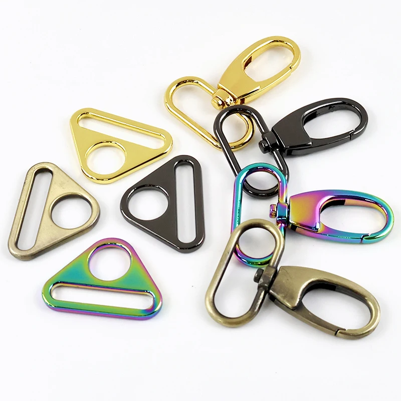 Versatile Metal Swivel Clasp Snap Hooks for DIY Crafts and Accessories