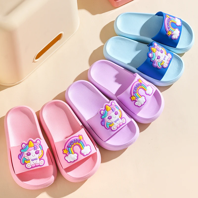 Women's Slippers Unicorn House Shoes For Toddlers Unicorn