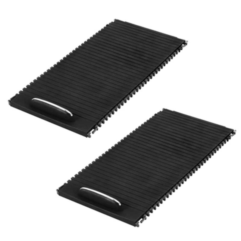 2Pcs Car Inner Indoor Center Console Roller Blind Cover Per Mercedes C-Calss W204 S204 Classe E W212 S212 A20468076079051