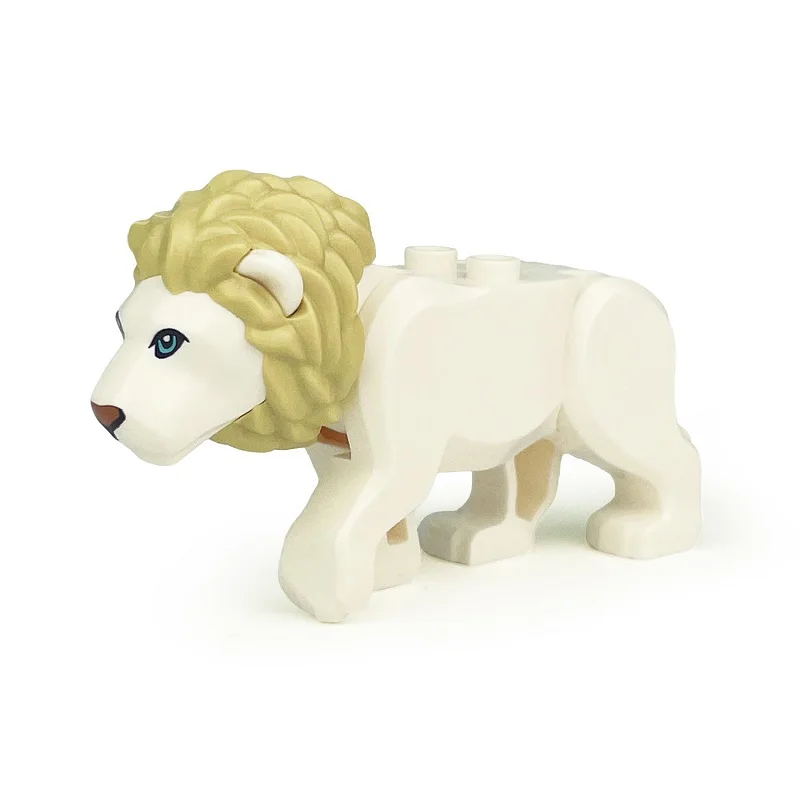 Safari Animal Building Block Figures - Educational Mini Toys & Gifts