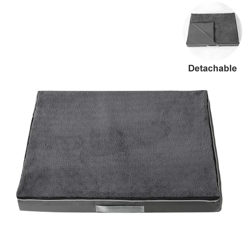 Süper Yumuşak Hafızalı Köpek Yatağı Minderi - Çıkarılabilir Yıkanabilir Yavru Köpek Kanepe Yatağı Büyük Köpek Evcil Hayvan Yatağı Rahat Evcil Hayvan Minderi Malzemeleri