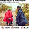 1pcs Riding Hat Mountain Road Bicycle Helmet with Reflective Strip Waterproof and Windproof Bicycle Helmet Cover 6