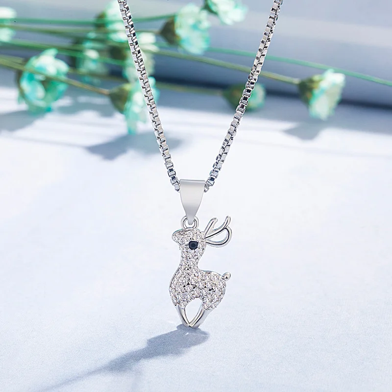 Sterling Silver Pendant Necklace For Women