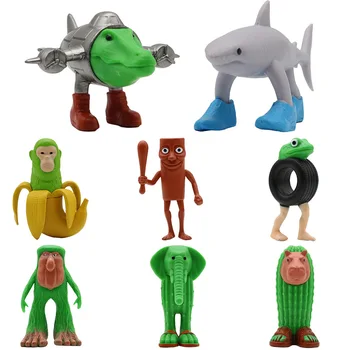 8Pcs Tung Tung Tung Sahur Figure Toy Tralalero Tralala Figure Toy Tung Tung Tung Sahur Toy Tralalero Tralala Shark Figurine