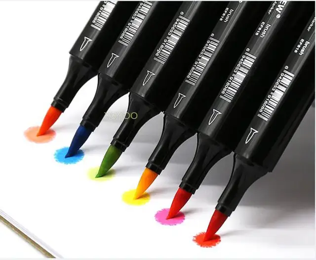 TouchNEW Cool Grey Colors Art Markers Grayscale Artist permanent Markers  for Brush Pen Painting Marker School Student Supplies - AliExpress