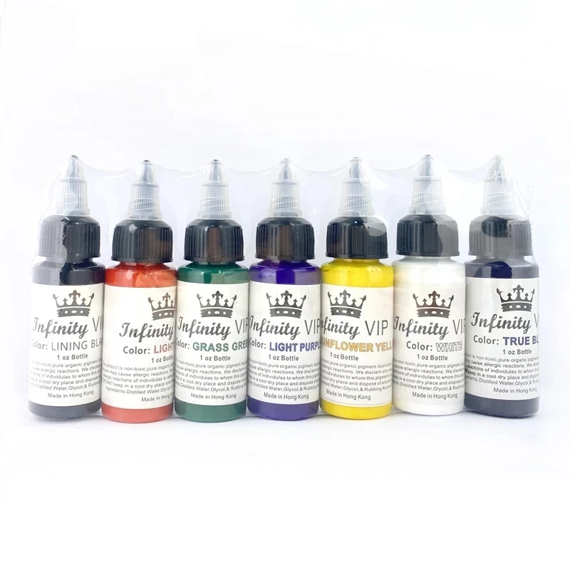 Professional Tattoo Pigment Inks Safety Semi-Permanent Makeup Tattoo Paints Supplies For Body Beauty Art 1pcs 30ML/Bottle tattoo ink tattoo ink pigment tattoo ink kit