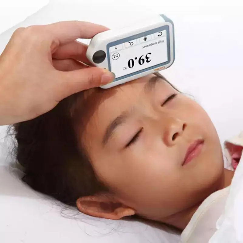 Medical Portable Handheld Vital Signs ECG Monitor Heart Rate Digital Pulse ECG Machine Give A Smart Watch As Gift