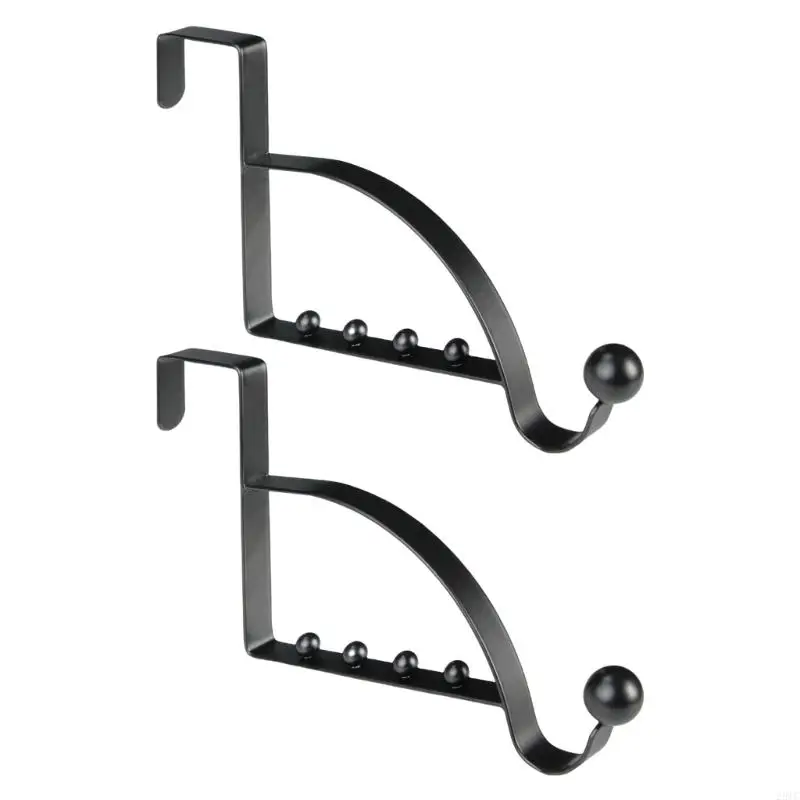 28TC Over The Door Hooks for Hangers Strong Over Door Hook for Hanging Clothes, 5