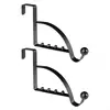 28TC Over The Door Hooks for Hangers Strong Over Door Hook for Hanging Clothes, 5
