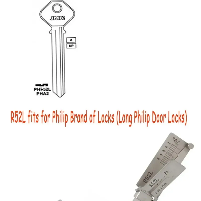 Dekoder kluczy Lishi 2 w 1 SS001 SS002 SS002R R52 KW1 KW5 SC1 SC4