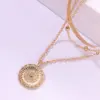 Collier rond à trois couches en argent Sterling 925 pour femmes, chaîne serpent Simple, breloque, cadeaux de fête de mariage, bijoux exquis