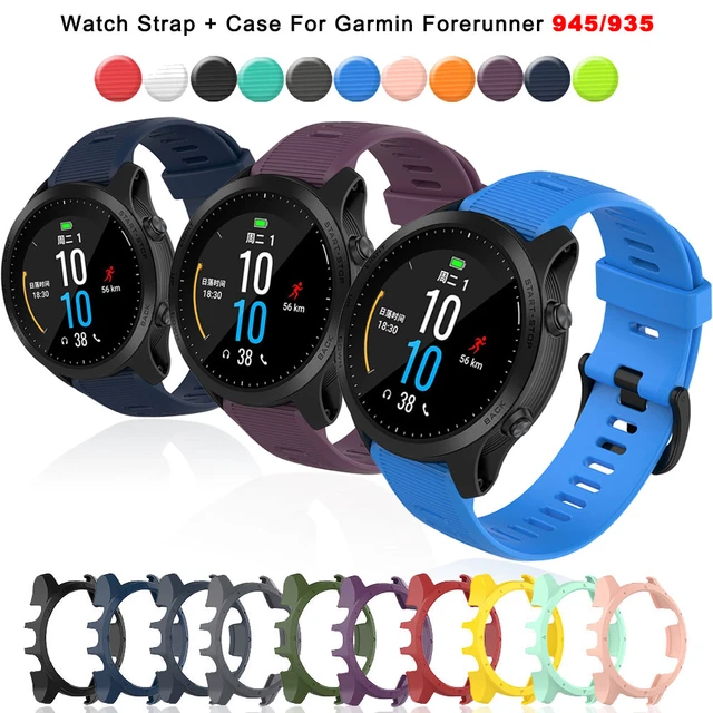 Silicone Watchband Strap Garmin Forerunner 935 945 Smart Watch