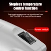 Hot Air Gun Mini Baking Gun LCD Display Heat Gun with 2 Temperature Modes Repair Circuit Board Soldering Heat Shrink Tool 5