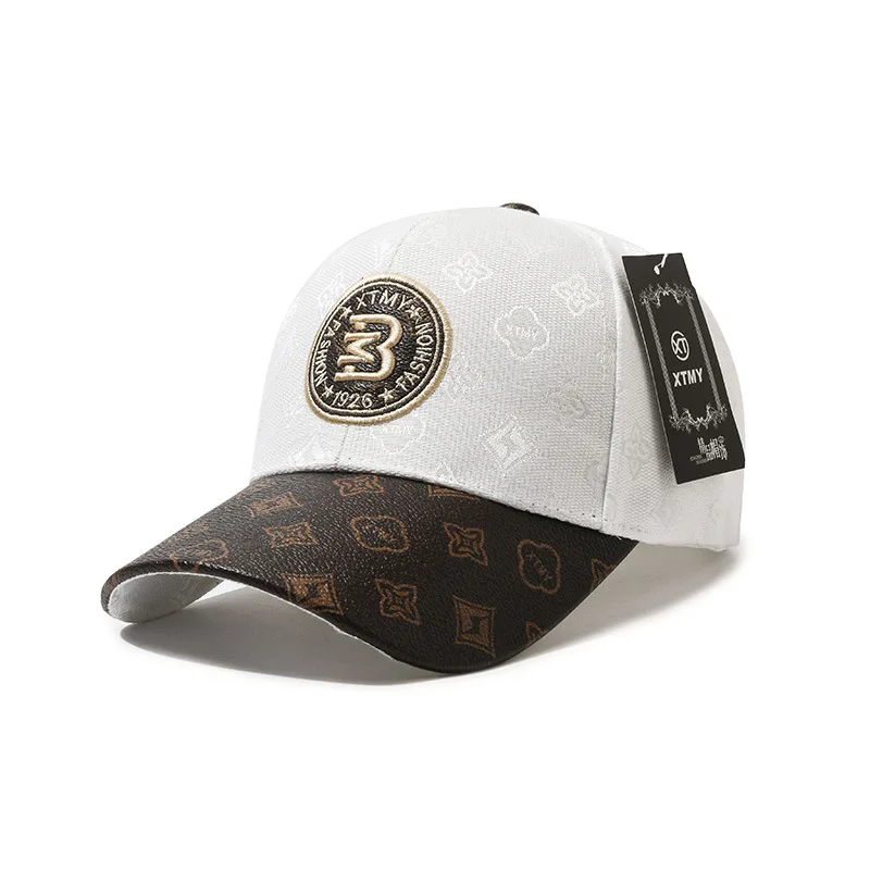 Summer High Quality Fashion Cotton Breathable Baseball Hat Snapback Letter Embroidery Face-Slimming Outdoor Cap for Women/Men 6
