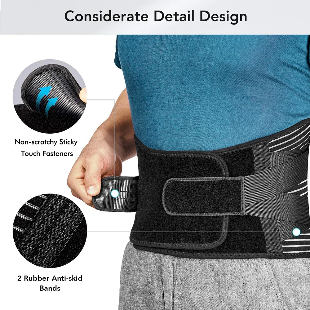 Sport Orthopedic Corset Back Support Belt Men Women Back Brace Fajas Lumbares Ortopedicas Protection Spine Support Belt Home Gym