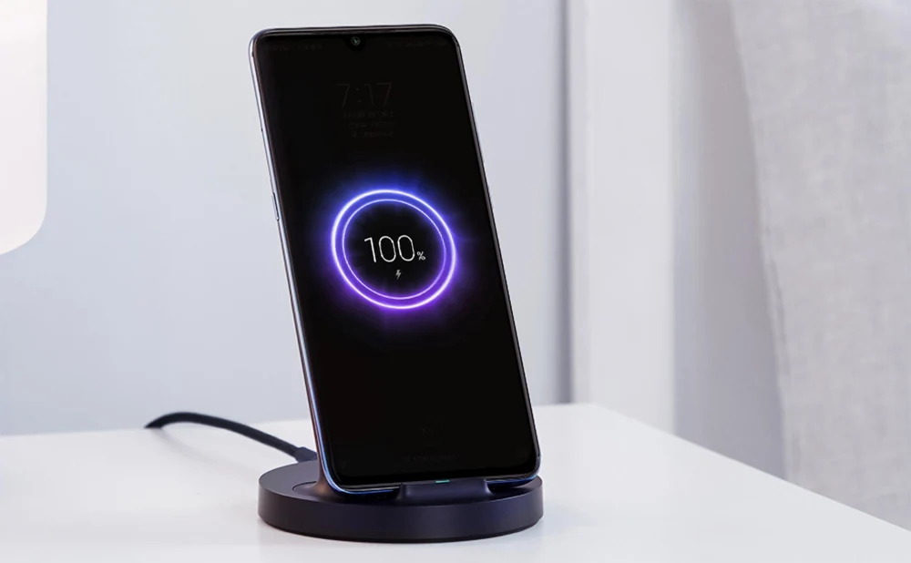 Xiaomi Vertical Wireless Charger 20W/55W Max Flash Charging Qi Compatible Multiple Safe Stand Horizontal for Mi 9 (20W) MIX 2S magsafe wireless charger