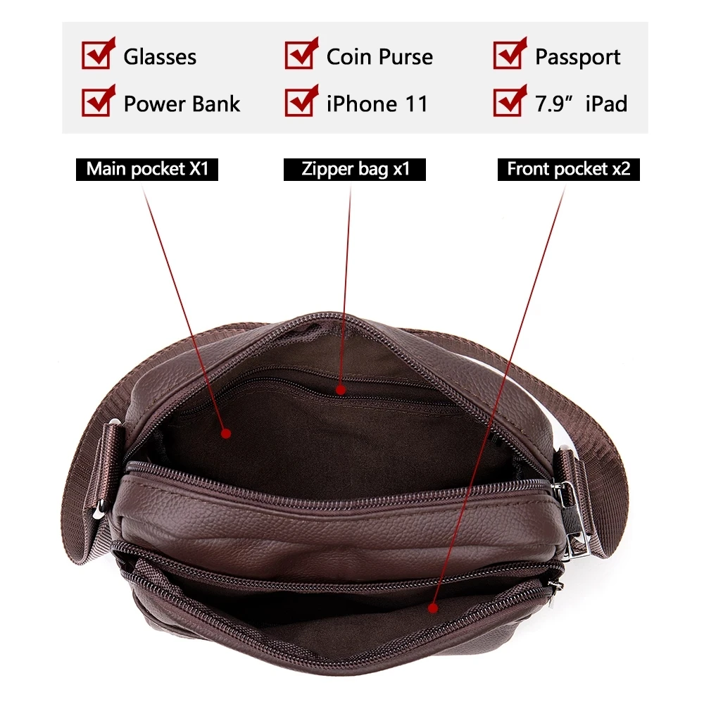 2023 Brand Men Shoulder Bag for 10.4 inches Ipad PU Leather Business  Handbags Men Messenger Bags Fashion Man Crossbody Bag - AliExpress