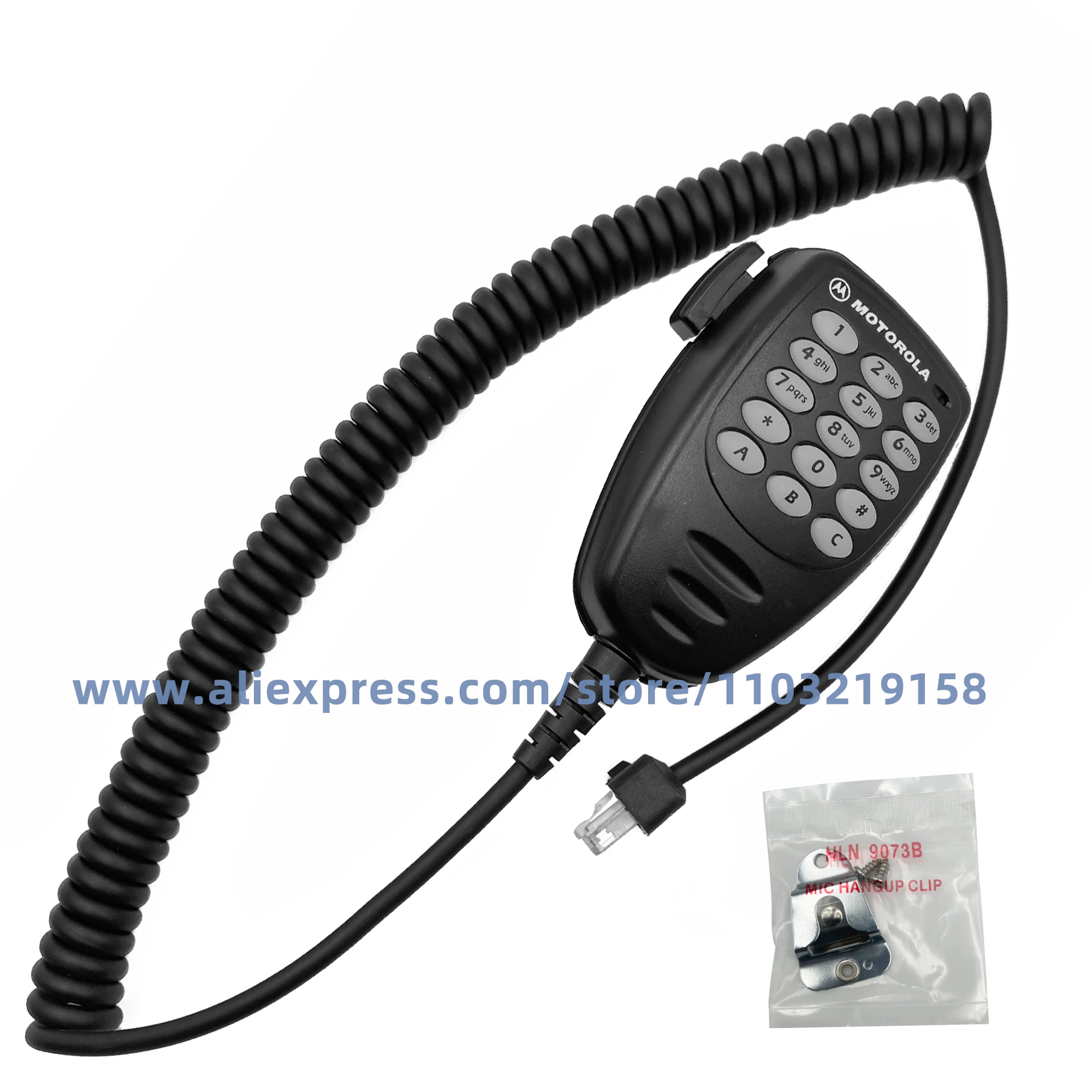 

AARMN4026B DTMF Microphone PTT MIC Speaker For Motorola GM338 GM300 GM3188 GM3688 GM950 MCX760 MCX600 MCX 760 600 760G CB Radio