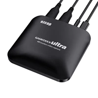 Ezcap326C 4K Video Game Capture Card HDR Mic 1080P 60fps 120FPS Recording Box USB 3.1 Type C Game Live Streaming Device for PS4