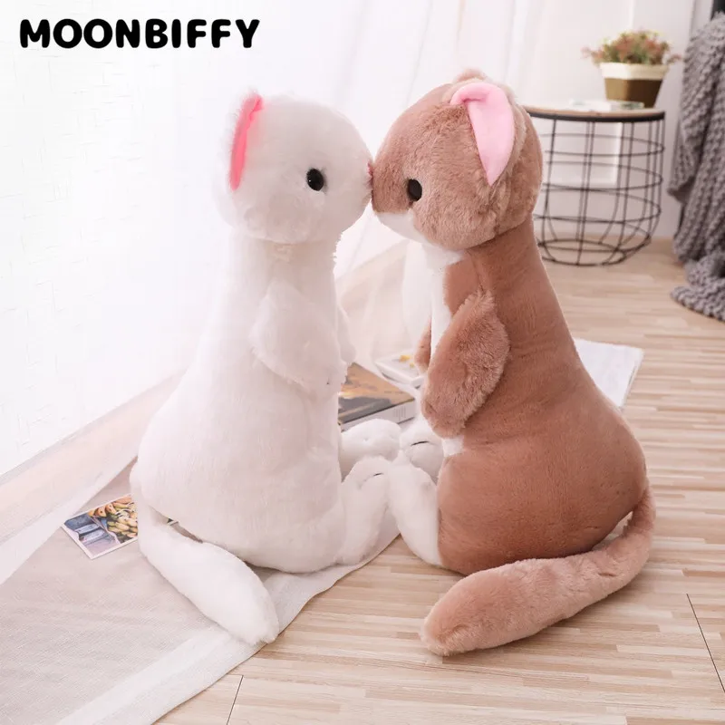 Ferrets Stuffed Animals Decoration Toys Ferrets Plush Ferret Toys Ferret Home 50cm