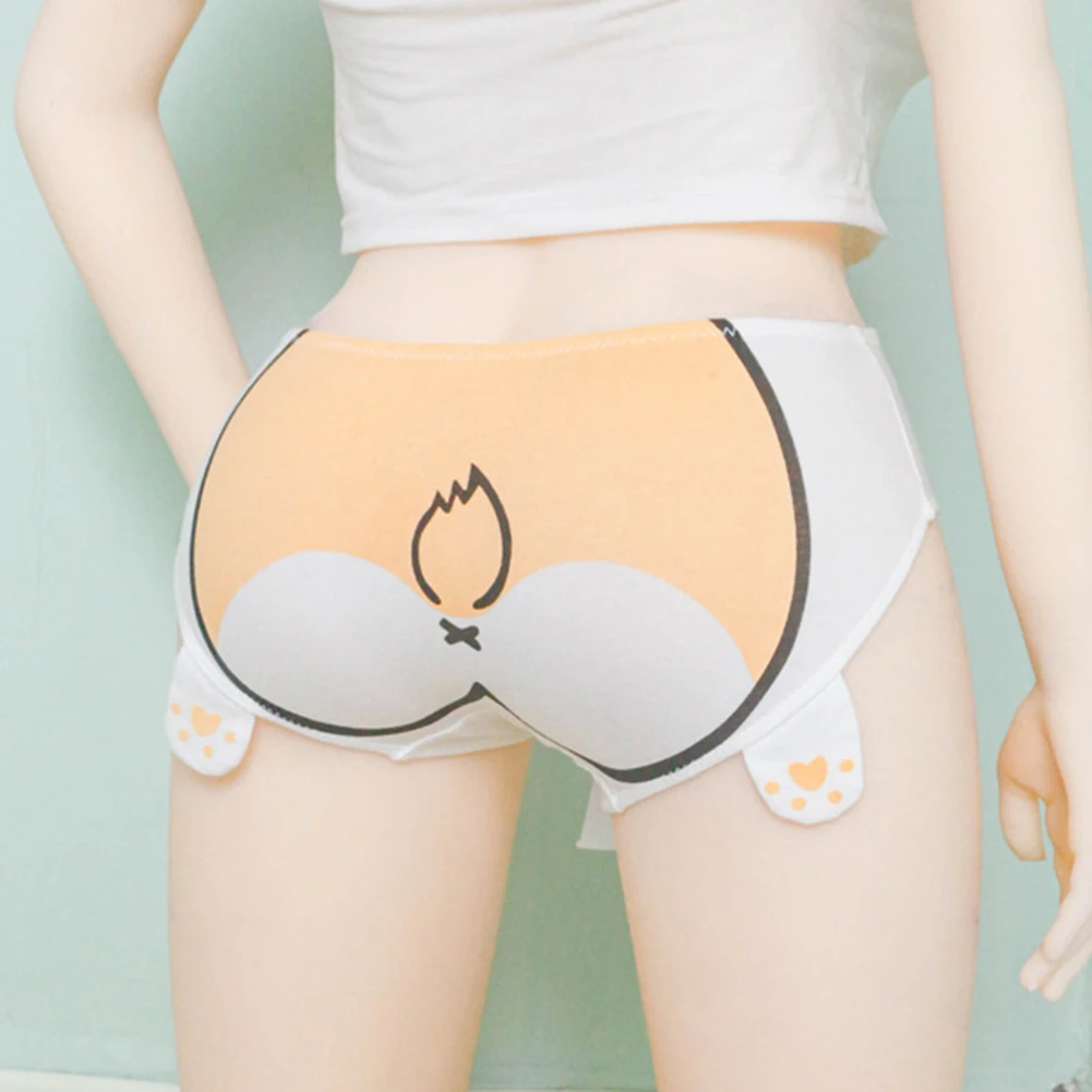 Mens Sexy Briefs Cute Sissy Crossdress Panties Bikini Underwear Men's Erotic Lingerie Convex Pouch Underpants