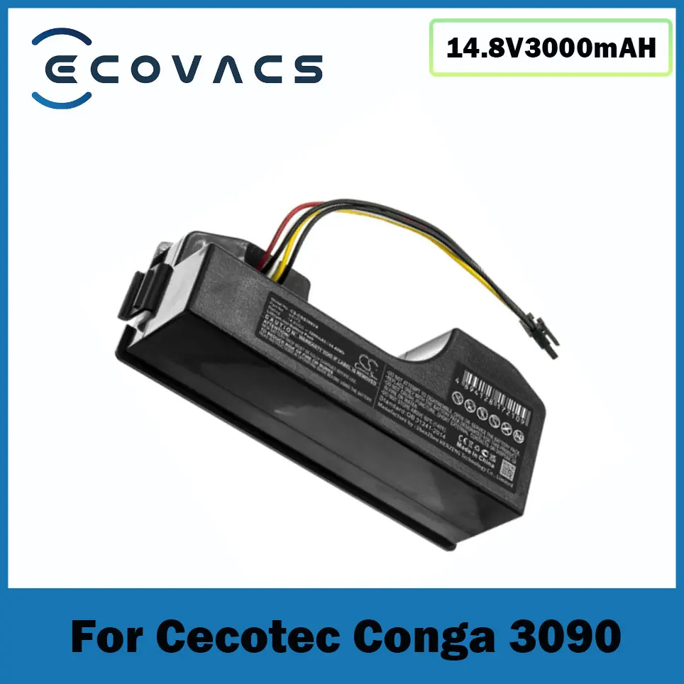 

ECOVACS Orangeyu 3000Mah Vacuüm Batterij 05173 Voor Cecotec Conga 3090