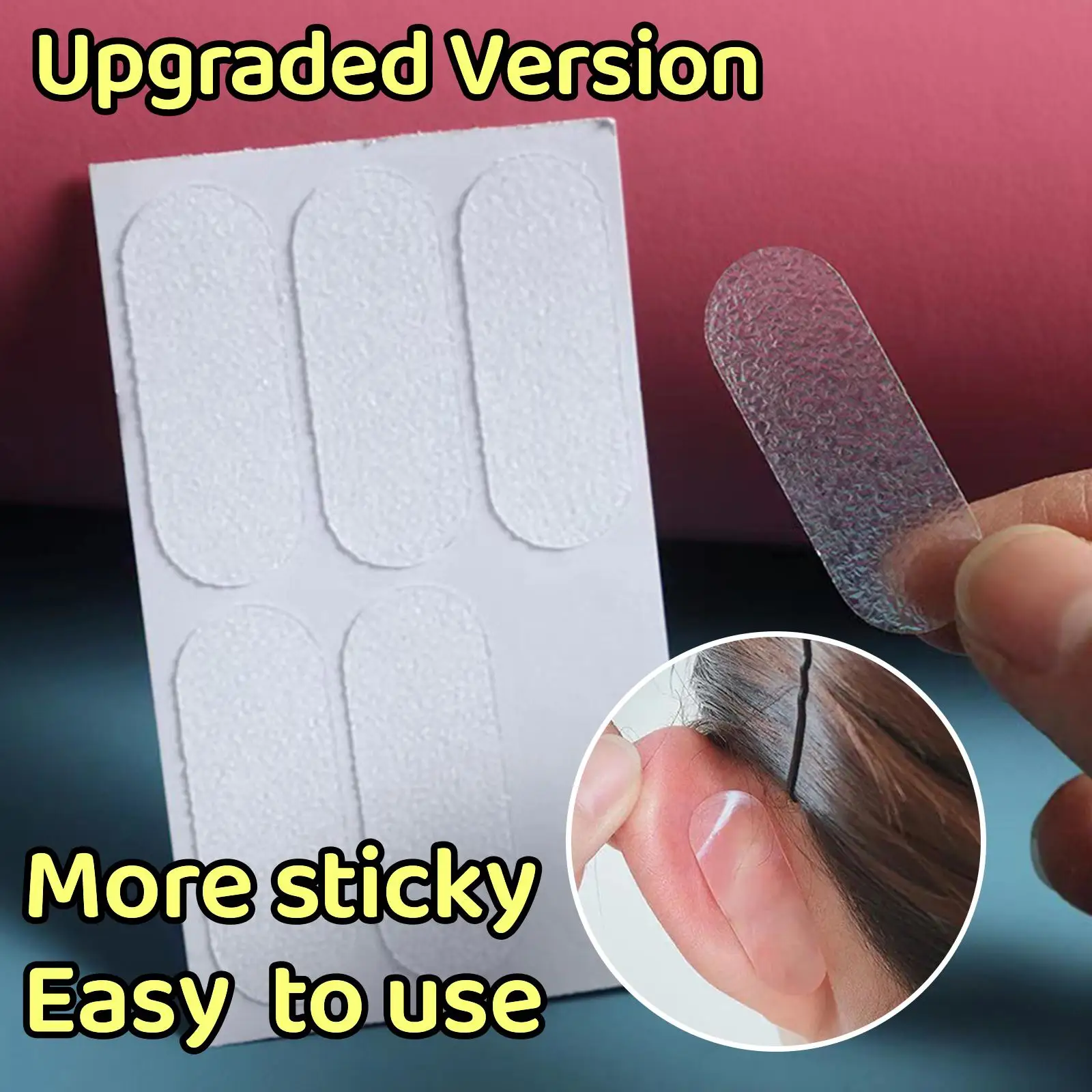 Elf Ear Tape 30Pcs Invisible Self-Adhesive Ear Stickers Waterproof