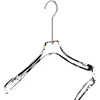 【5 Pcs】Transparent Acrylic Hangers for High-end Clothing Stores 5