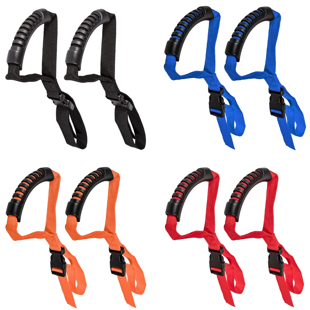 2* Adjustable Auto Cane Grab Handles Portable Vehicle Support Grab Bar