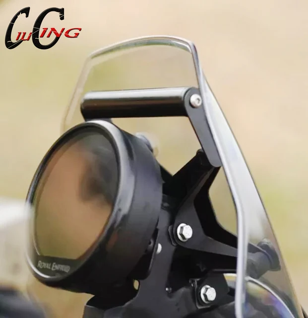 MOQIAOSEIKO Compatible Avec Royal Enfield Himalayan 450 Himalayan 452 2024 2025 Support De Telephone Portable Pour Moto Support De Montage Pour Navigation Gps 22 Mm