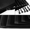 12 Pieces Mesh Bags Black Mesh Zipper Pouch Makeup Bags Cosmetic Travel Organizer Bags Pencil Case 6
