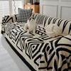 Nordic Tassel Throw Blanket Full Four Season Cotton Sofa Cover Towel Dust Anti-cat Scratch Protection Covers Sofa Blanket Carpet 1